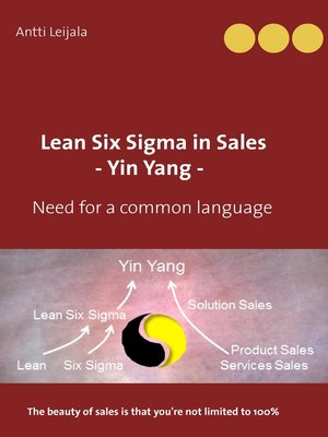 cover image of Lean Six Sigma in Sales--Yin Yang